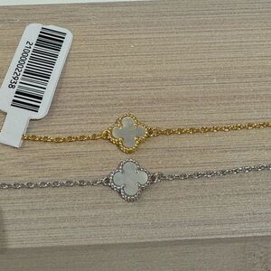 Stainless Steel Clover Bracelet